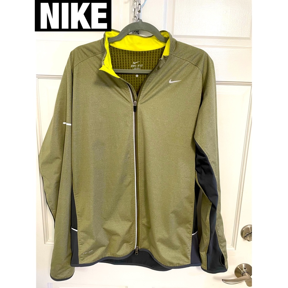 Nike Dri Fit Zip up Jacket Sz Large New